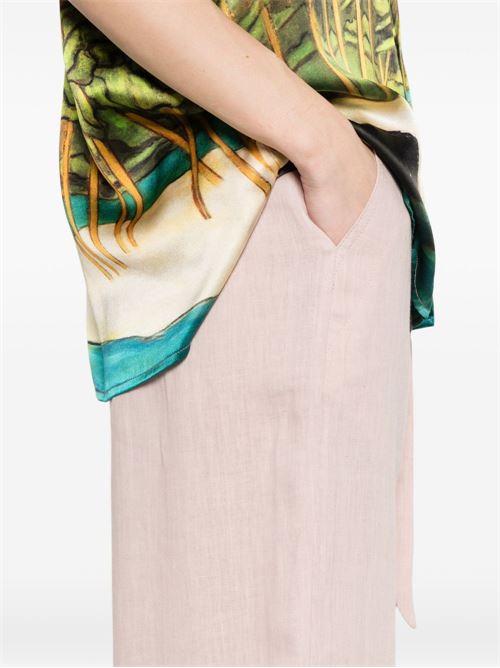 Abito donna Marella Sport rosa in lino infilato MARELLA Sport | UOMO007